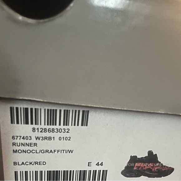 Balenciaga RUNNER MONOCL/GRAFFITI/W - Picture 4 of 4